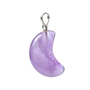 Hovedbilde Ametyst-anheng i m&aring;neform