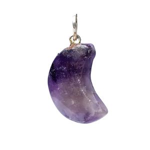 Hovedbilde Ametyst-anheng i m&aring;neform